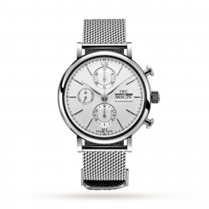 iwc portofino montre homme blanc 42mm
