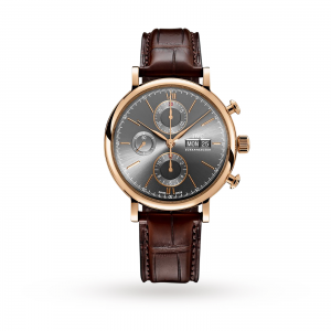 iwc portofino montre grise homme 42 mm