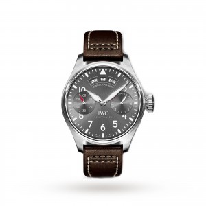 iwc pilot montre homme gris 46mm