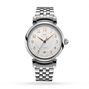 iwc da vinci montre femme 36 mm blanche