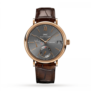 iwc portofino montre grise homme 45 mm