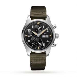 iwc pilot Hommes noir 41mm montre