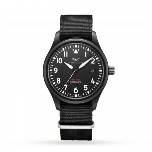 iwc pilot Hommes noir 41mm montre