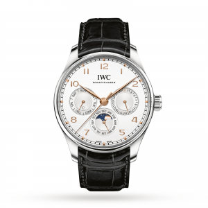montre iwc portugieser pour homme en argent 42,5 mm