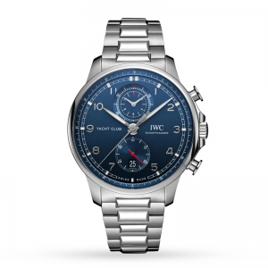 iwc portugieser montre homme bleu 44,5 mm