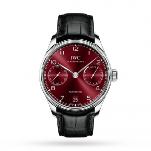 iwc portugieser montre homme rouge 42,5 mm