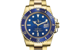 Rolex Submariner Oyster 40 mm or jaune 116618lb-0003