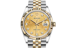 Rolex Datejust Oyster 36 mm Oystersteel et or jaune 126233-0033