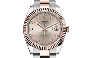 Rolex Datejust Oyster 41 mm Oystersteel et Everose or 126331-0007
