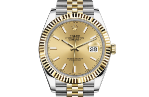 Rolex Datejust Oyster 41 mm Oystersteel et or jaune 126333-0010