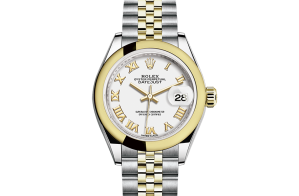 Rolex Lady-Datejust Oyster 28 mm Oystersteel et or jaune 279163-0023