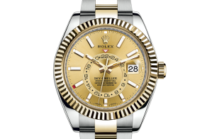 Rolex Sky-Dweller Oyster 42 mm Oystersteel et or jaune 326933-0001