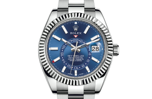 Rolex Sky-Dweller Oyster 42 mm Oystersteel et or blanc 326934-0003