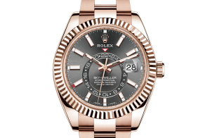Rolex Sky-Dweller Oyster 42 mm Everose or 326935-0007