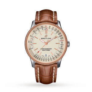 montre Breitling Navitimer unisexe en argent 38 mm